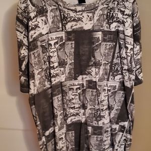 Obey "Allover" Poster Print T-shirt
